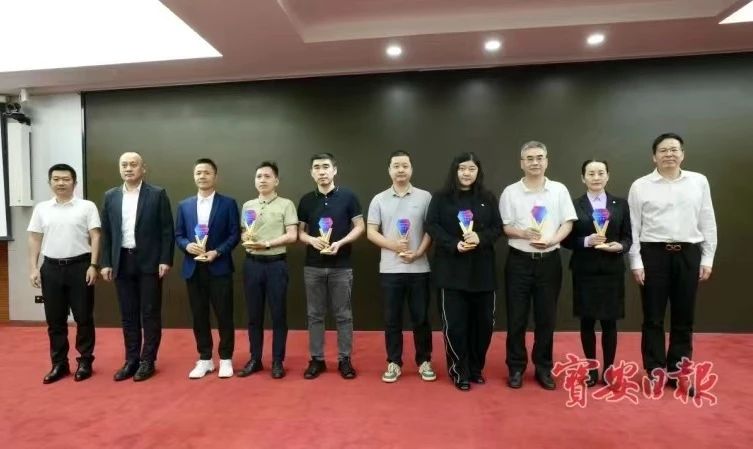 喜报！jinnianhui今年会荣获宝安区2023年重点商贸贡献奖（一等奖）